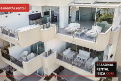 Seasonal rental ibiza Penthouse White Dream